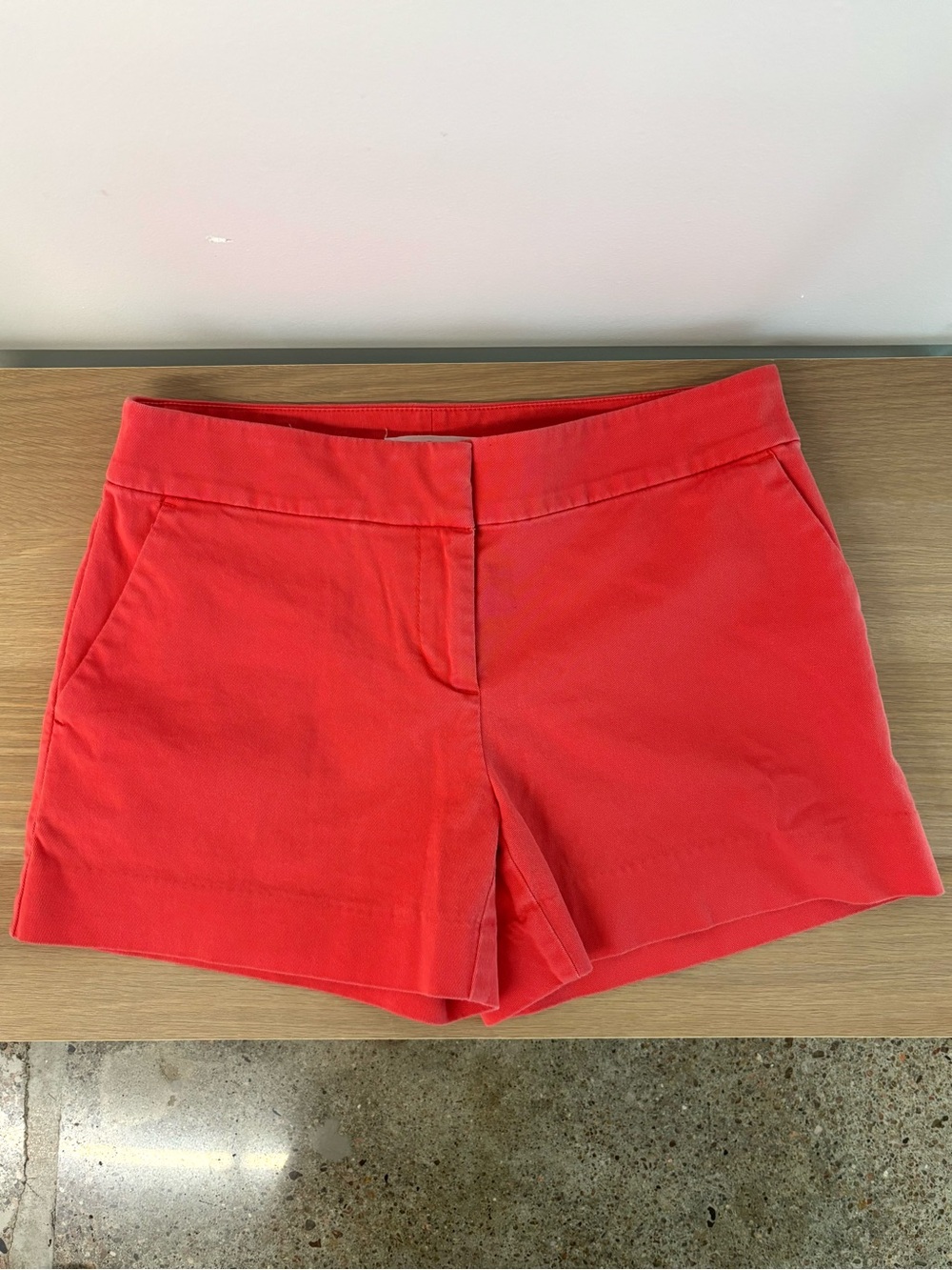 LOFT‎ Bright Red Shorts - size 0